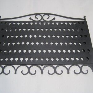 Mango Steam Black Wall Mounted Jewelry & Earring Display Hanger Hooks Organizer